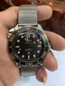 歐米茄（OMEGA）瑞士男表海馬系列300米潛水手表男至臻天文臺自動(dòng)機械腕表 210.90.42.20.01.001鋼帶007版 曬單實(shí)拍圖