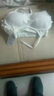 凌登內衣女學(xué)生無(wú)鋼圈少女文胸初高中大學(xué)生交叉肩帶抹胸小背心美背吊帶發(fā)育期胸罩 白色+白色 均碼（建議體重80-130斤） 曬單實(shí)拍圖