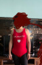 范德安（BALNEAIRE）女士高端小红心系列温泉连体泳衣女遮肚显瘦U型美背夏红色 M 实拍图