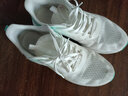 炫步特大碼男鞋運動(dòng)跑步休閑鞋加大肥寬網(wǎng)面45 46 4748號中學(xué)體考鞋 8880白綠/透氣網(wǎng)面 46 曬單實(shí)拍圖