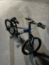 喜德盛（xds）儿童自行车6-10岁中国风碟刹铝合金车架变速山地车 22寸绿/灰 实拍图