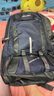雙肩背包男大號70升大容量商務(wù)旅行包旅游登山包電腦包外出打工包 深藍色 85升 曬單實(shí)拍圖