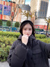 唐菓蜜羽絨棉服女冬季2024新款韓系時(shí)尚減齡學(xué)生面包服加厚保暖棉衣女 米白色 M 曬單實(shí)拍圖