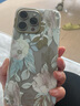 FORWENWMikalen米卡倫高檔燙金花朵蘋(píng)果16promax手機殼iPhone15防摔簡(jiǎn)約 牡丹高檔鎏金花朵 不發(fā)黃裸機感 iPhone 13Promax 曬單實(shí)拍圖