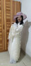 卡輯原創(chuàng)漢服女中國(guó)風(fēng)春秋季古裝蕾絲繡花過(guò)年款仙氣齊腰襦裙新款 月蟬全套 L 曬單實(shí)拍圖