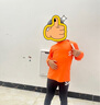 速浪男童熒光防曬長(cháng)袖長(cháng)褲兒童泳衣海邊水上樂(lè )園 活力亮橙【上衣】130 曬單實(shí)拍圖