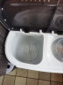 小鸭2.5公斤双缸小型半自动迷你洗衣机 婴儿小洗衣机 内衣裤洗衣机小型 蓝光款 XPB25-1680S 实拍图