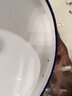 歐麗家特厚搪瓷杯大容量夏日豪飲喝啤酒大杯子純白色大茶缸子涼開(kāi)水水杯搪瓷杯 特厚（12cm）白色搪瓷杯一個(gè) 曬單實(shí)拍圖