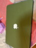 乐丽Macbook苹果笔记本保护壳M3芯片电脑16流沙质感M2款Pro13英寸Air15外套13.6磨砂14硬壳13.3商务 军绿色（配键盘膜） M1芯片Air13(型号A2337) 晒单实拍图