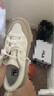 斐樂(lè )（FILA）官方女鞋FOSSO復古帆布鞋新款川行鞋休閑運動(dòng)鞋 奶白/素卡其-GD 36.5 曬單實(shí)拍圖