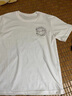 棉致夏季短袖男士t恤網(wǎng)紅潮牌時(shí)尚簡(jiǎn)約韓版半袖潮流體恤男裝 圓圈字母白色 S 曬單實(shí)拍圖