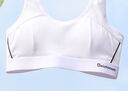 伊服酷姿少女運動(dòng)文胸學(xué)生內衣發(fā)育期初中生13高中14中大童女童小背心夏薄 2件裝(6145白色+6145黑色) 85A /170【建議重90-105斤】 曬單實(shí)拍圖