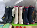 EVERCREATURES英國雨靴女雨鞋防滑水鞋女 時尚中筒 創(chuàng)意蝴蝶結(jié) 曬單實拍圖