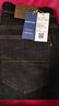 BORURZ春秋季牛仔褲男大碼男裝彈力胖子加肥加大寬松休閑薄款長(cháng)褲子潮流 黑色【加絨款】 33【適合150-160斤】 曬單實(shí)拍圖