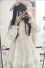 唐努烏洛麗塔裙子夢(mèng)境少女op學(xué)生Lolita優(yōu)雅連衣裙小公主裙子正禮物 泡芙OP粉色 L 曬單實(shí)拍圖