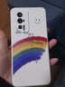 漫畫師 適用紅米K80至尊版手機殼5G男女新款小米Redmi K80Pro液態(tài)硅膠防摔保護套k70pro/K70E簡約笑臉 紅米K80至尊版【白色-彩虹笑臉】鏡頭全包 曬單實拍圖