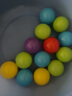 澳乐（AOLE-HW）海洋球彩色婴儿玩具球小孩宝宝户外球池儿童塑料球 五彩海洋球6.5cm  50装 实拍图