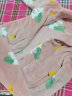 芬腾睡衣女童珊瑚绒秋冬季加厚长袖保暖开衫加绒卡通家居服套装 粉红 130 实拍图