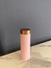 MOORMANLLY法國品牌高檔指紋純鈦保溫杯男女士實(shí)用茶水分離泡茶杯教師節禮物 櫻花粉(純鈦·智能指紋鎖)450ml 曬單實(shí)拍圖