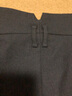 日著休閑褲女原創(chuàng)設(shè)計(jì)女裝秋季新款女士高腰五分褲子女中褲闊腿短褲 光音黑 M 曬單實(shí)拍圖