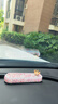汽車臨時停車號碼牌鑲鉆小熊車內(nèi)飾品數(shù)字擺件車載挪車電話牌女生 皇冠鑲鉆停車牌-粉色 曬單實拍圖