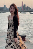 唐菓蜜連衣裙女秋季2024新款女裝法式純欲甜辣風(fēng)收腰顯瘦碎花吊帶裙子 黑色開衫+碎花吊帶裙 M 曬單實拍圖