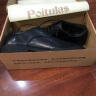 波图蕾斯男士系带商务休闲皮鞋低帮加绒保暖棉鞋男 P9859 黑色(加绒) 40 实拍图