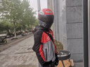 Alpinestars RACEDAY a星摩托車(chē)騎行服春秋連帽服機車(chē)騎士服男 黑灰紅色 M 曬單實(shí)拍圖