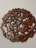 東陽(yáng)木雕掛件 香樟木頭雕刻畫(huà)工藝品中式客廳實(shí)木質(zhì)藝術(shù)圓形掛件年年有余雙魚(yú)荷花裝飾畫(huà)壁飾廠(chǎng)家直銷(xiāo) 亮光花梨色(78厘米) 曬單實(shí)拍圖