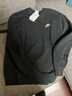 耐克（NIKE） 衛(wèi)衣男2024冬季新款運動休閑經(jīng)典圓領(lǐng)針織透氣寬松套頭衫BV2667 BV2667-010 L 175/92A 曬單實拍圖