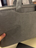 必优美（BUBM) 苹果戴尔华硕电脑包手提14英寸笔记本保护套男女联想电脑内胆包 FMBX 灰色14英寸 实拍图