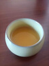 夕陌壓手感鐵胎汝窯茶杯米黃月白開片茶具個(gè)人專用主人杯情侶對(duì)杯茶碗 一對(duì)/汝窯禪定杯+品味禮盒 曬單實(shí)拍圖