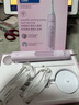 飛利浦（PHILIPS）電動牙刷鉆石3系6730升級款情侶款HX5181 PRO升級HX5272微泡水流黑科技送男友老公父親節(jié)日禮物 【肖戰(zhàn)推薦】鉆3Por玫瑰粉HX5262 曬單實拍圖