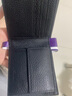 阿瑪尼（ARMANI） 短款手拿錢(qián)包錢(qián)包男 黑色Y 曬單實(shí)拍圖