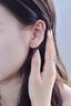 迪后（Dirholl）品牌本命年耳釘女兔子耳環(huán)高級感生肖耳飾品生日禮物送女友老婆 吉祥玉兔耳釘-玫瑰金色 曬單實(shí)拍圖
