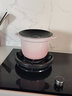 酷彩（Le Creuset）進(jìn)口琺瑯鍋鑄鐵18/20cm燜煮鍋 飯釜 湯鍋燉鍋煲湯煮粥家用微壓鍋 大號燜煮鍋貝殼粉 20cm 曬單實(shí)拍圖