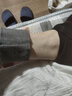 南極人（Nanjiren）男士保暖褲男秋冬加絨加厚秋褲含羊毛護膝貼片雙層保暖內穿絨褲 深麻灰 【羊毛護膝】 XL 曬單實(shí)拍圖