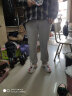 明尼凯裤子男加绒加厚新款运动韩版潮流束脚裤青少年大码休闲男宽松大码 K2006黑色(常规） XL（125斤-140斤） 实拍图