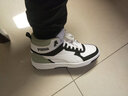 彪馬（PUMA）板鞋男鞋女鞋 新款運動(dòng)鞋情侶高幫滑板耐磨透氣時(shí)尚潮流休閑鞋 38074801彪馬白/黑色 42.5 曬單實(shí)拍圖