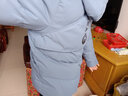 婉玫棉服女冬裝新款棉衣韓版寬松小棉襖短款加厚襖子外套潮 霧霾藍 XL 推薦【110-130斤】 曬單實(shí)拍圖
