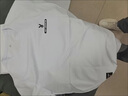 花花公子短袖t恤男裝夏季膚國潮涼感寬松T恤圓領(lǐng)打底衫logo上衣服飾 白色 XL （125-145斤） 曬單實(shí)拍圖
