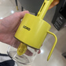 CCKO玻璃調(diào)味罐家用廚房調(diào)料瓶鹽罐勺蓋一體調(diào)料盒密封多功能調(diào)料罐子 【米色】普通玻璃瓶身 曬單實(shí)拍圖