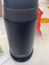 膳魔師（THERMOS）新款不銹鋼保溫杯保冷杯FFM FEI旅行杯水杯杯蓋可當小碗涼水 FEI-351-BK 黑色 曬單實(shí)拍圖