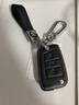毅迅斯柯達明銳鑰匙套新柯迪亞克/GT柯米克昕銳速派昕動(dòng)柯珞克鑰匙包 C款-白線(xiàn)+皮繩+8字扣 曬單實(shí)拍圖