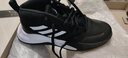 adidas OWNTHEGAME團隊款中幫實(shí)戰籃球鞋男女小童兒童阿迪達斯 黑色/白色   32 曬單實(shí)拍圖