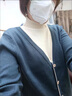 古升純羊絨衫女100%山羊絨毛衣秋冬款半高領(lǐng)厚款針織打底羊毛長(cháng)袖上衣 深藍色 M 曬單實(shí)拍圖