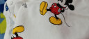 迪士尼（DISNEY）童装儿童男童短袖T恤棉质透气透湿耐磨上衣24夏DB421BE11白100 实拍图