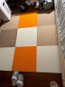 日毯大尺寸/进口免胶地毯环保卧室客厅满铺茶几毯床边毯家用HT100系列 HT101白色(50*50cm)一片 实拍图