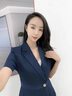 伊婭莎職業(yè)西裝套裝女短袖酒店經(jīng)理工裝氣質(zhì)西服正裝珠寶店美容院工作服 單件藍(lán)色外套 XL 建議110-120斤 曬單實拍圖
