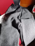 袋鼠純羊絨褲加厚高腰保暖褲冬款新品山羊絨針織毛線(xiàn)褲男女同款下裝 8058-芝麻點(diǎn)-男褲灰色(厚款) 180/2XL 曬單實(shí)拍圖